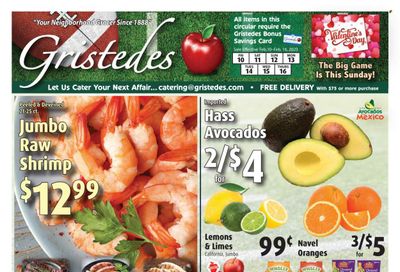 Gristedes (NY) Weekly Ad Flyer Specials February 10 to February 16, 2023