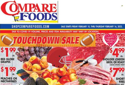 Compare Foods (CT, MD, NC, NJ, NY, RI) Weekly Ad Flyer Specials February 10 to February 16, 2023