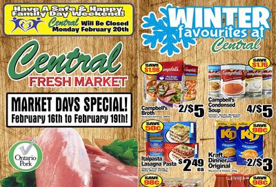 Central Fresh Market Flyer February 16 to 23