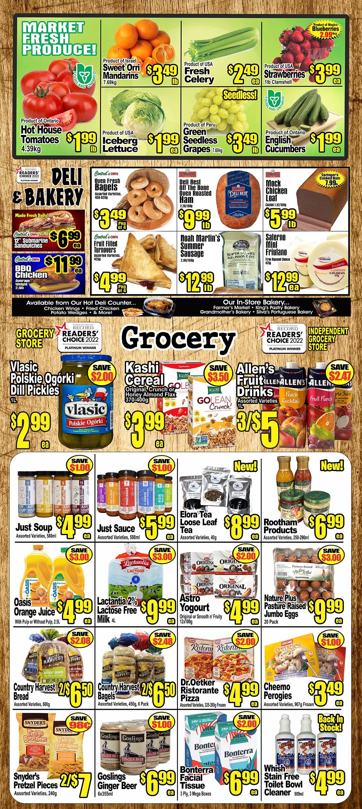 Central Fresh Market Flyer February 16 to 23