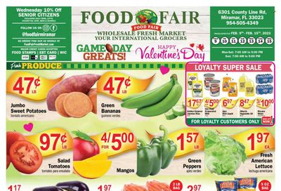 Food Fair Fresh Market (FL) Weekly Ad Flyer Specials February 9 to February 15, 2023
