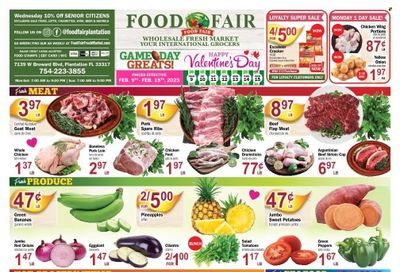 Food Fair Fresh Market (FL) Weekly Ad Flyer Specials February 9 to February 15, 2023