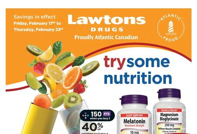 Lawtons Drugs Flyer February 17 to 23
