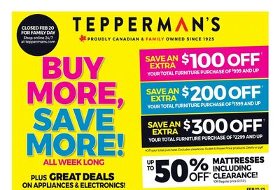 Tepperman's Flyer February 17 to 23