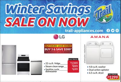 Trail Appliances (AB & SK) Flyer February 16 to 22