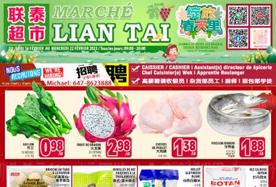 Marche Lian Tai Flyer February 16 to 22