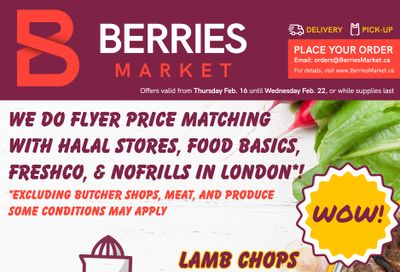 Berries Market Flyer February 16 to 22