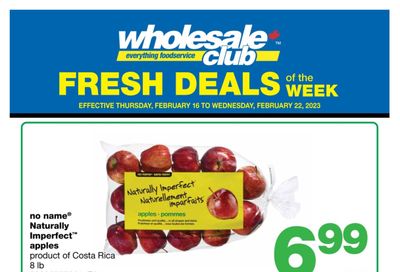 Wholesale Club (West) Fresh Deals of the Week Flyer February 16 to 22