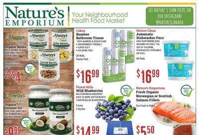 Nature's Emporium Bi-Weekly Flyer February 16 to March 1