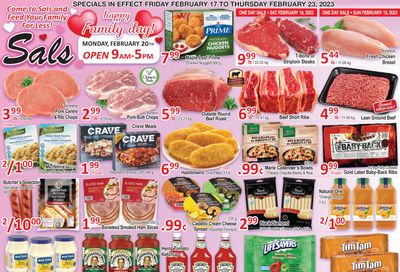 Sal's Grocery Flyer February 17 to 23