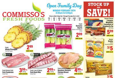 Commisso's Fresh Foods Flyer February 17 to 23