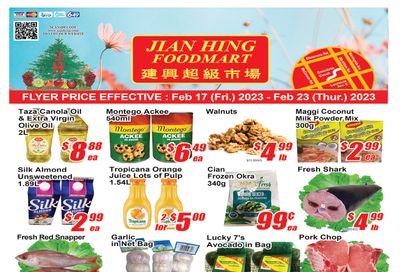Jian Hing Foodmart (Scarborough) Flyer February 17 to 23