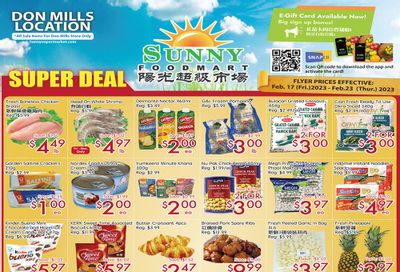Sunny Foodmart (Don Mills) Flyer February 17 to 23