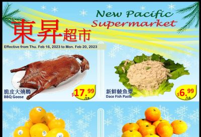 New Pacific Supermarket Flyer February 16 to 22