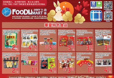 FoodyMart (HWY7) Flyer February 17 to 23