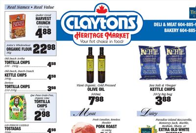 Claytons Heritage Market Flyer February 17 to 23