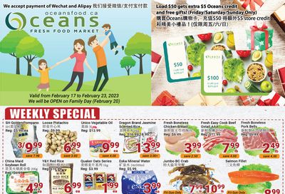 Oceans Fresh Food Market (Mississauga) Flyer February 17 to 23