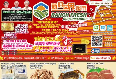 Ranch Fresh Supermarket Flyer February 17 to 23