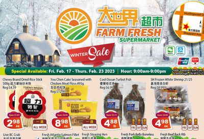 Farm Fresh Supermarket Flyer February 17 to 23
