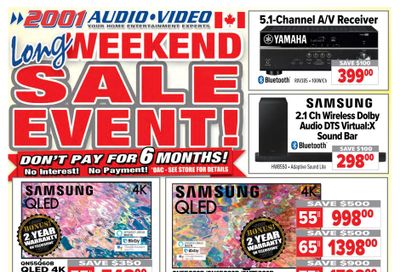 2001 Audio Video Flyer February 17 to 23
