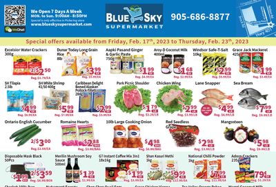 Blue Sky Supermarket (Pickering) Flyer February 17 to 23