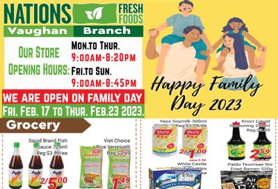 Nations Fresh Foods (Vaughan) Flyer February 17 to 23