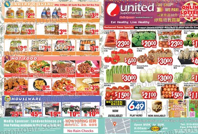 United Supermarket Flyer September 6 to 12