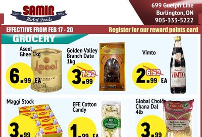 Samir Supermarket Flyer February 17 to 20