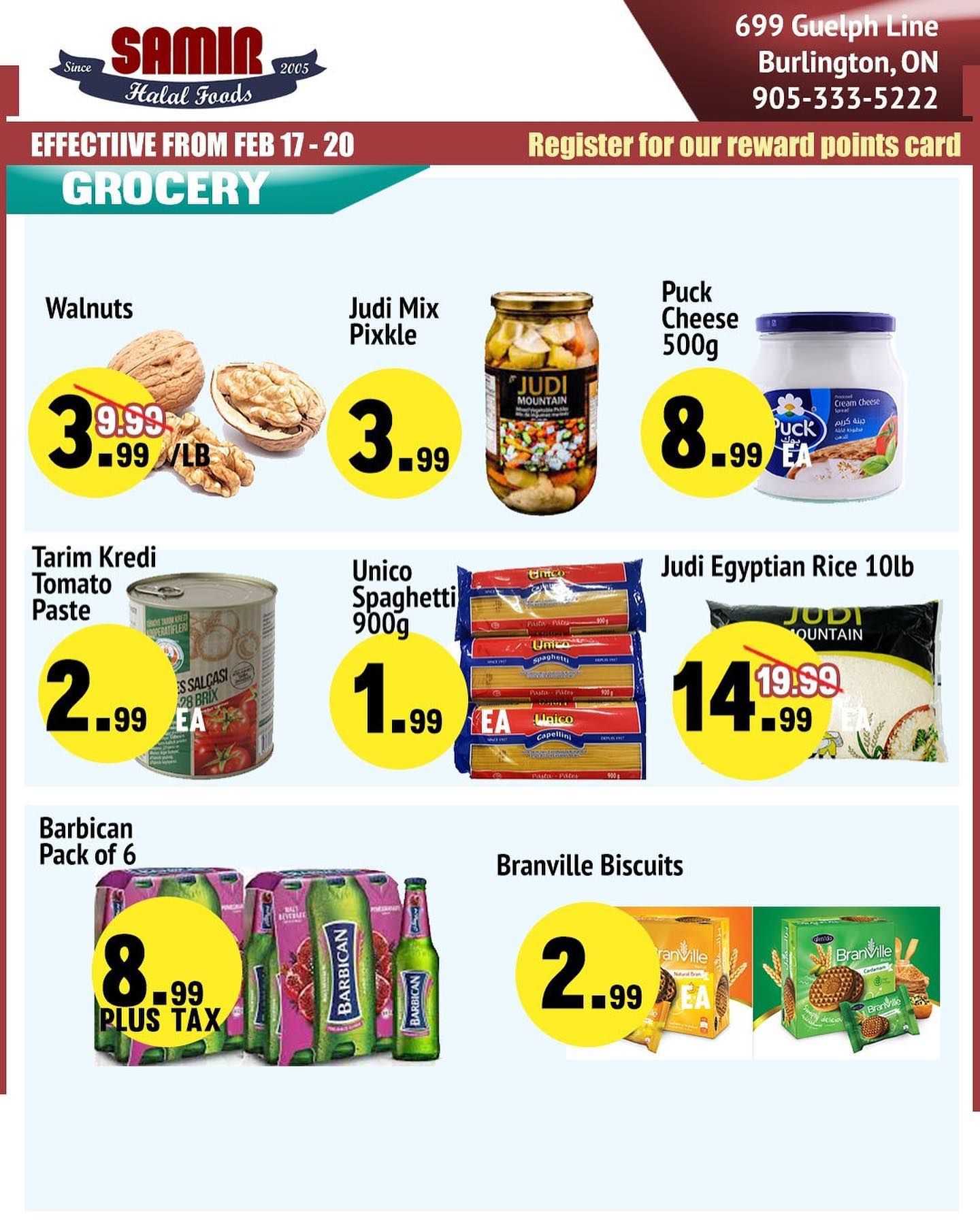 Samir Supermarket Flyer February 17 to 20