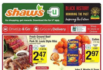 Shaw’s (MA, ME, NH, RI, VT) Weekly Ad Flyer Specials February 17 to February 23, 2023