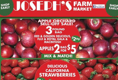 Joseph's Farm Market Flyer October 30 to November 4