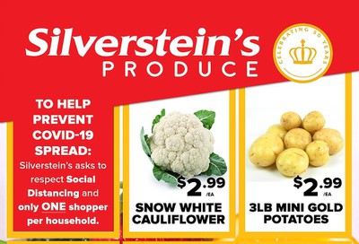 Silverstein's Produce Flyer April 28 to May 2