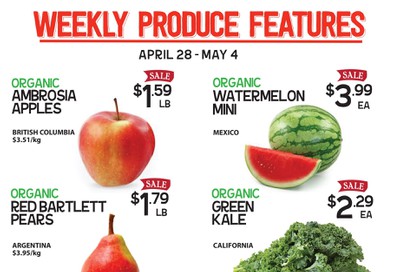 Pomme Natural Market Flyer April 28 to May 4