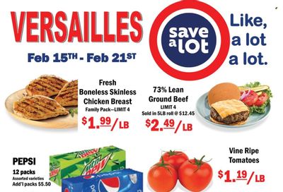 Save a Lot (KY) Weekly Ad Flyer Specials February 15 to February 21, 2023