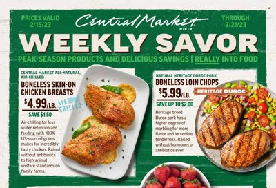 Central Market (TX) Weekly Ad Flyer Specials February 15 to February 21, 2023