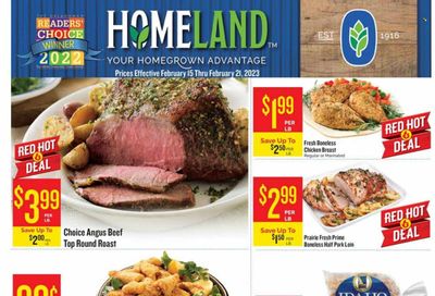 Homeland (OK, TX) Weekly Ad Flyer Specials February 15 to February 21, 2023