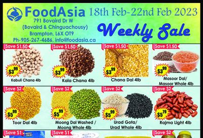 FoodAsia Flyer February 18 to 22