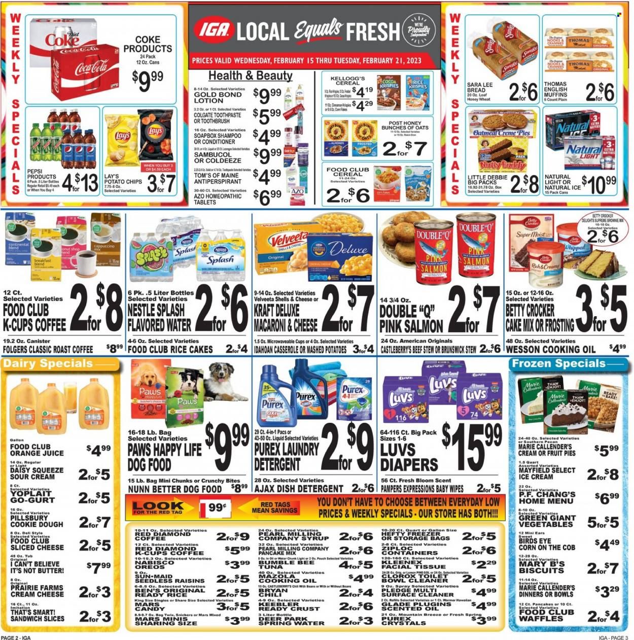 IGA (50) Weekly Ad Flyer Specials February 15 to February 21, 2023