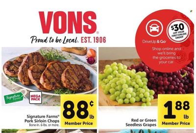 Vons (CA) Weekly Ad Flyer Specials February 15 to February 21, 2023