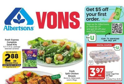 Vons (CA) Weekly Ad Flyer Specials February 15 to February 21, 2023