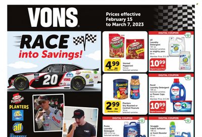 Vons (CA) Weekly Ad Flyer Specials February 15 to March 7, 2023