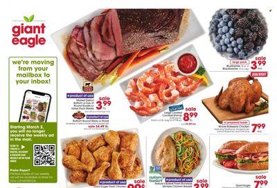 Giant Eagle (OH, PA) Weekly Ad Flyer Specials February 16 to February 22, 2023