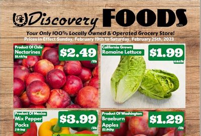 Discovery Foods Flyer February 19 to 25