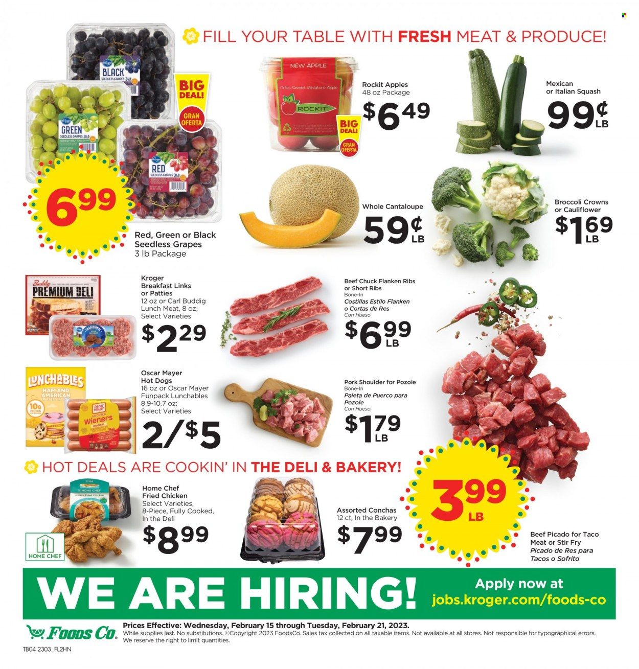 Foods Co (CA, OH, VA) Weekly Ad Flyer Specials February 15 to February 21, 2023