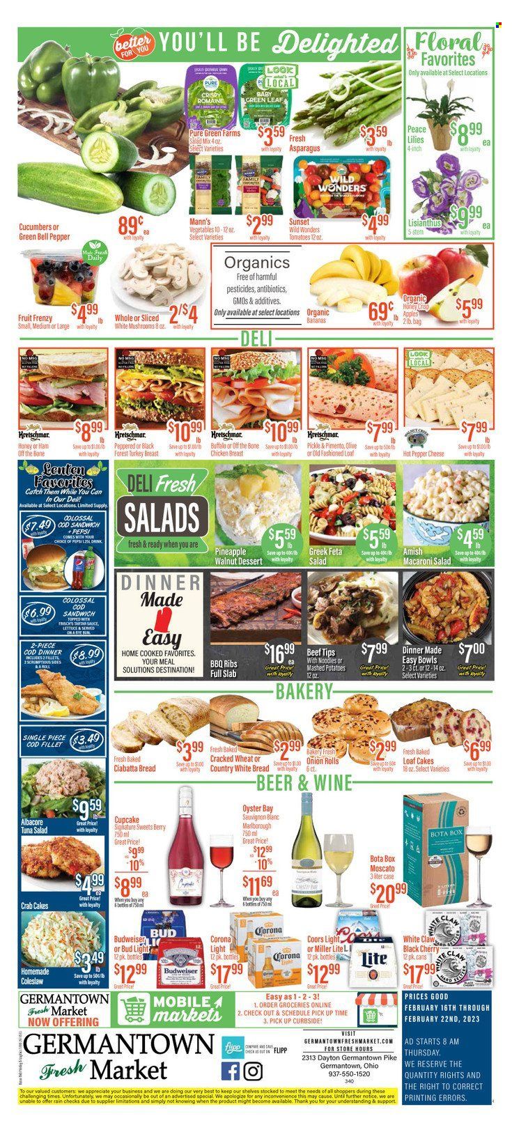 Germantown Fresh Market (OH) Weekly Ad Flyer Specials February 16 to February 22, 2023