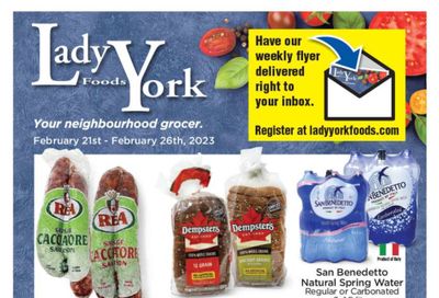 Lady York Foods Flyer February 21 to 26