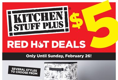 Kitchen Stuff Plus Red Hot Deals Flyer February 20 to 26