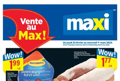 Maxi Flyer February 23 to March 1