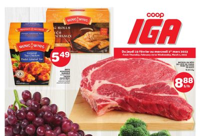Coop IGA Flyer February 23 to March 1