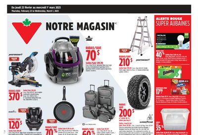 Canadian Tire (QC) Flyer February 23 to March 1